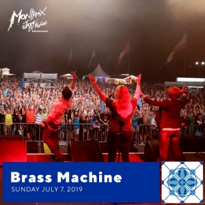 Jetzt ist es raus... Wir spielen mit Brass Machine auf dem Jazz Festival Montreux ...
